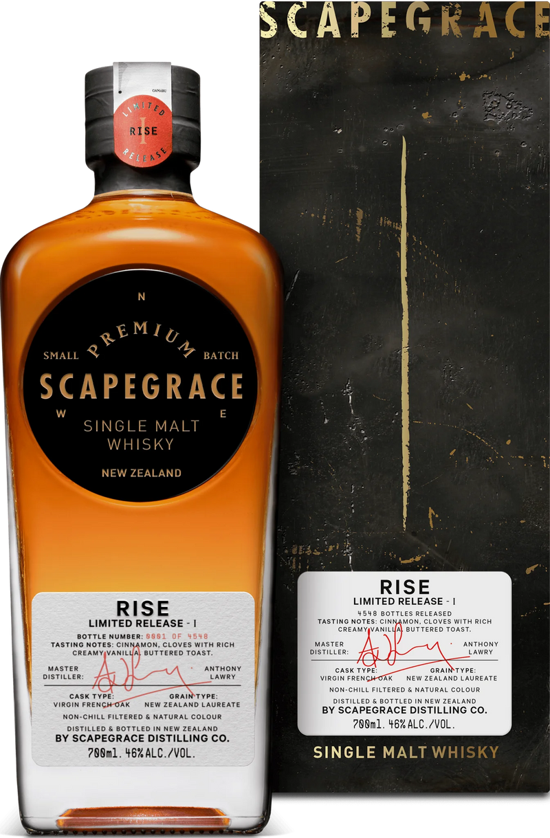 Scapegrace Single Malt Whisky - RISE I - Limited Edition 46,0% Vol.