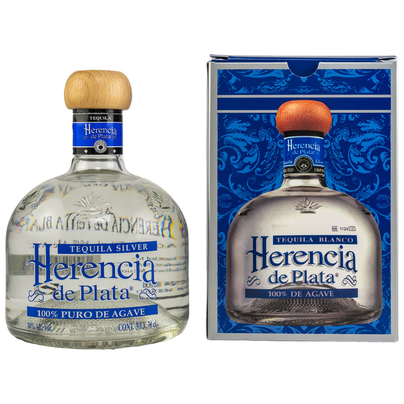 Herencia de Plata Tequila Blanco 38% Vol.