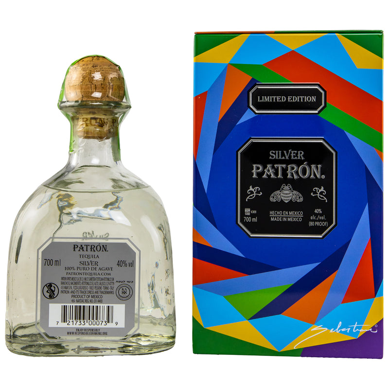 Patron Silver Tequila (Alt. Design) 40% Vol.