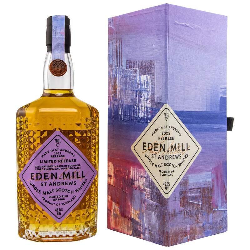 Eden Mill Art of St Andrews 2022 – Limited Release Single Malt Scotch Whisky 46,5% Vol.