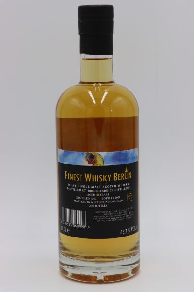 Sansibar Finest Whisky Berlin Batch 11 Künstler Label - Bruichladdich 1991 - 2021 (30 Jahre) 45,2% Vol.