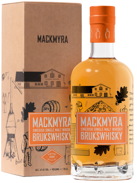 Mackmyra Brukswhisky Vintage 2008 41.4%