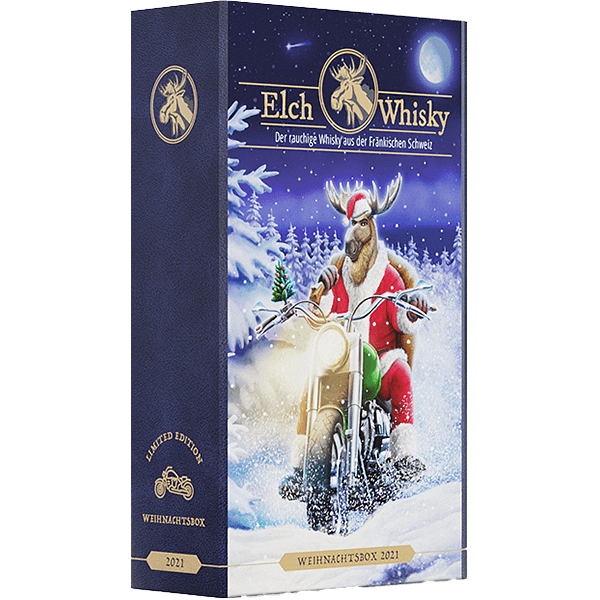 Elch Whisky Weihnachtsbox (2021) 56,1% Vol.